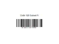 Code 128 subset a