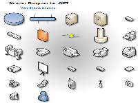 Nevron diagram visio shapes networks and peripherals