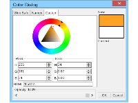 color dialog custom