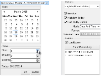 Date time box