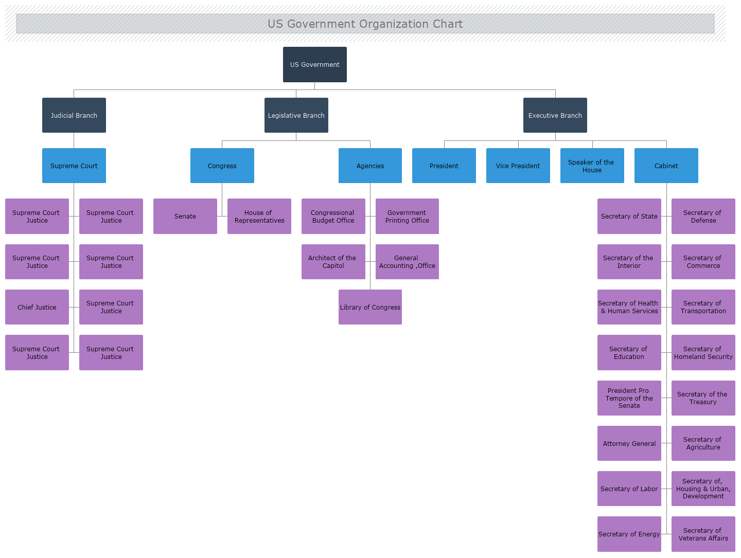 US Government Org Chart