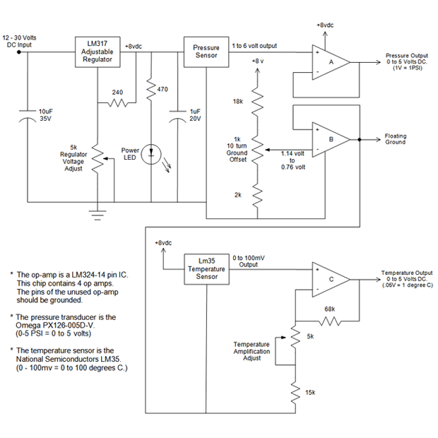 Electrical scheme diagram