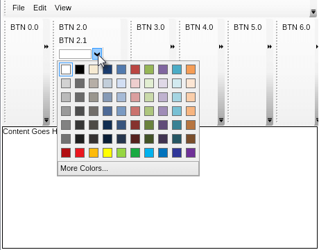 command bars color picker